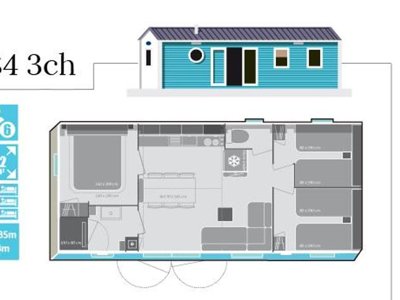 Cliquez pour découvrir toutes les photos de l'HÉBERGEMENT ! mobil-home - Armor Loisirs photo 7