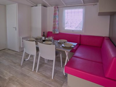 Cliquez pour découvrir toutes les photos de l'HÉBERGEMENT ! mobil-home - Flower Le Mat photo 6