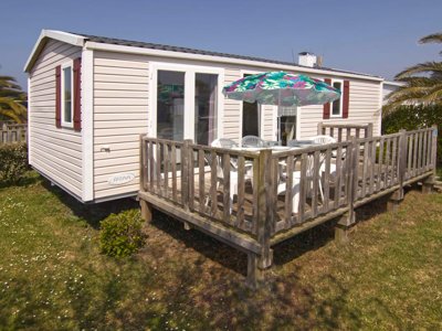 Cliquez pour découvrir toutes les photos de l'HÉBERGEMENT ! mobil-home - Flower Le Mat photo 4