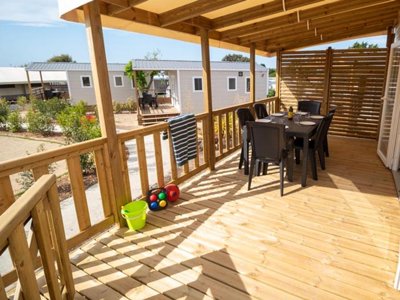 Cliquez pour découvrir toutes les photos de l'HÉBERGEMENT ! mobil-home - Mirabel De L'Ermitage photo 2