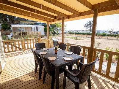 Cliquez pour découvrir toutes les photos de l'HÉBERGEMENT ! mobil-home - Mirabel De L'Ermitage photo 3