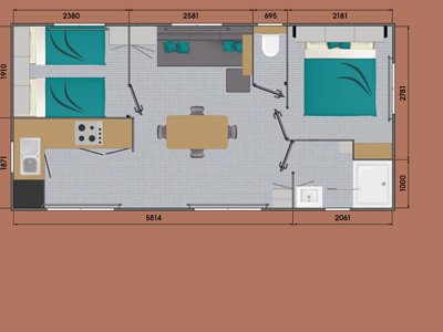 mobil-home - L'Escapade photo 4