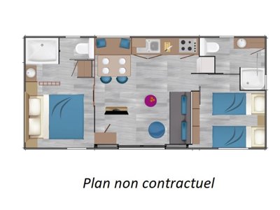 Cliquez pour découvrir toutes les photos de l'HÉBERGEMENT ! mobil-home - L'Escapade photo 7