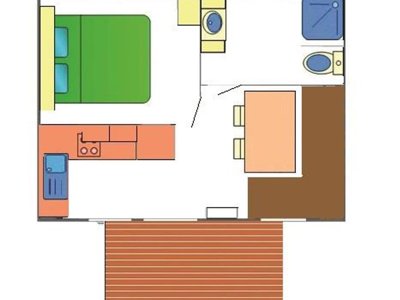 Cliquez pour découvrir toutes les photos de l'HÉBERGEMENT ! mobil-home - L'Escapade photo 4