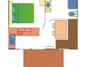 Cliquez pour découvrir toutes les photos de l'HÉBERGEMENT ! mobil-home - camping L'Escapade photo 4