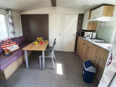 Cliquez pour découvrir toutes les photos de l'HÉBERGEMENT ! mobil-home - Mirabel Les Prairies De La Mer photo 4