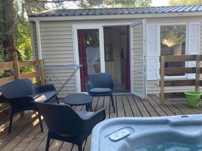 Cliquez pour découvrir toutes les photos de l'HÉBERGEMENT ! bungalow - Flower De La Trye photo 2