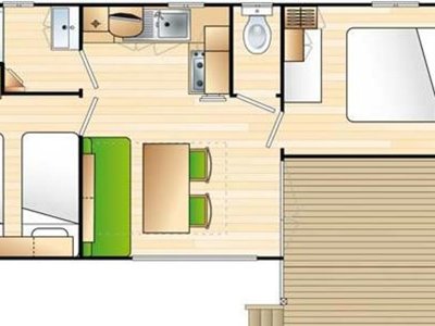 mobil-home - De La Forêt Jumièges photo 5
