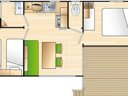 Cliquez pour découvrir toutes les photos de l'HÉBERGEMENT ! mobil-home - camping De La Forêt Jumièges photo 4