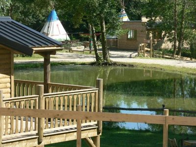 Cliquez pour découvrir toutes les photos de l'HÉBERGEMENT ! chalet - Les Etangs Du Moulin photo 2