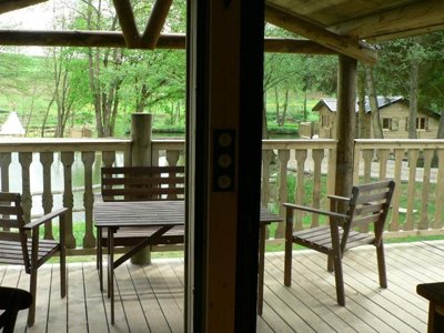 Cliquez pour découvrir toutes les photos de l'HÉBERGEMENT ! chalet - Les Etangs Du Moulin photo 3