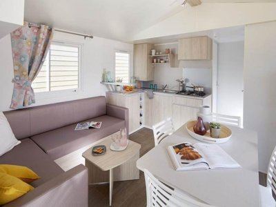 Cliquez pour découvrir toutes les photos de l'HÉBERGEMENT ! mobil-home - Domaine De Sery photo 3