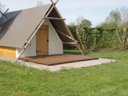Cliquez pour découvrir toutes les photos de l'HÉBERGEMENT ! tente - camping La Peupleraie - Long photo 2