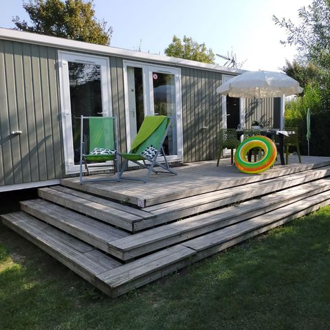 Cliquez pour découvrir toutes les photos de l'HÉBERGEMENT ! mobil-home - Flower Les Aubepines photo 2