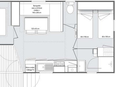 mobil-home - Flower Les Aubepines photo 9