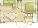 Cliquez pour découvrir toutes les photos de l'HÉBERGEMENT ! mobil-home - camping Flower Les Aubepines photo 9