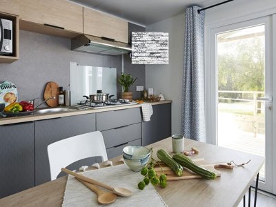 Cliquez pour découvrir toutes les photos de l'HÉBERGEMENT ! mobil-home - Domaine De Kerelly photo 3