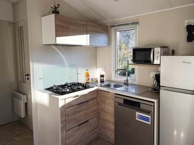 Cliquez pour découvrir toutes les photos de l'HÉBERGEMENT ! mobil-home - La Marmotte photo 3