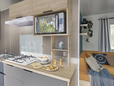 Cliquez pour découvrir toutes les photos de l'HÉBERGEMENT ! mobil-home - Les Rives Du Lac Cantalès photo 4