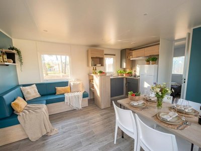 Cliquez pour découvrir toutes les photos de l'HÉBERGEMENT ! mobil-home - Les Rives Du Lac Cantalès photo 2
