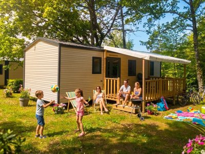 Cliquez pour découvrir toutes les photos de l'HÉBERGEMENT ! mobil-home - Les Rives Du Lac Cantalès photo 6