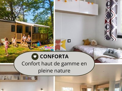 Cliquez pour découvrir toutes les photos de l'HÉBERGEMENT ! mobil-home - Les Rives Du Lac Cantalès photo 7