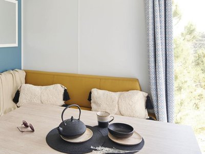 Cliquez pour découvrir toutes les photos de l'HÉBERGEMENT ! mobil-home - Les Rives Du Lac Cantalès photo 2
