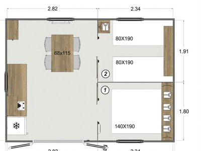 Cliquez pour découvrir toutes les photos de l'HÉBERGEMENT ! mobil-home - Les Rives Du Lac Cantalès photo 14