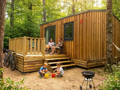 Cliquez pour découvrir toutes les photos de l'HÉBERGEMENT ! mobil-home - Les Rives Du Lac Cantalès photo 4