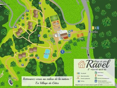 Cliquez pour découvrir toutes les photos de l'ÉTABLISSEMENT ! camping Ushuaïa Villages - Domaine De Ravel photo 10