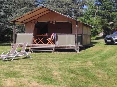 tente en toile et bois - D'Arpheuilles photo 5