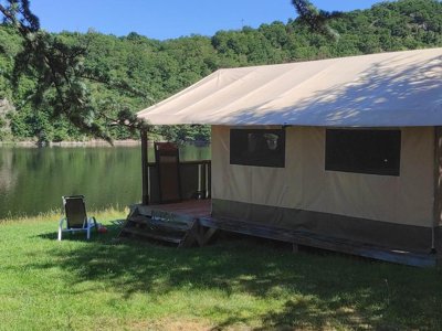 tente en toile et bois - D'Arpheuilles photo 8