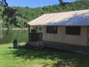 tente en toile et bois - camping D'Arpheuilles photo 8