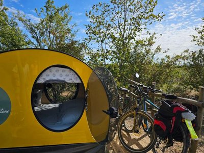 Cliquez pour découvrir toutes les photos de l'HÉBERGEMENT ! tente - L'Escale Occitane photo 1