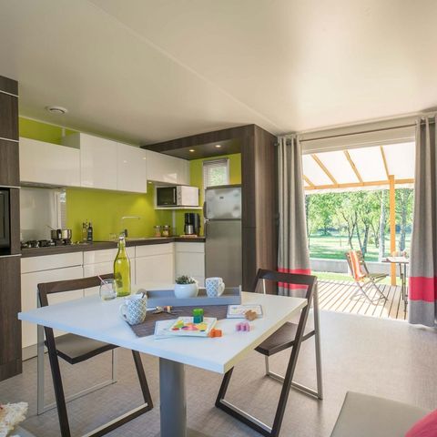 Cliquez pour découvrir toutes les photos de l'HÉBERGEMENT ! mobilhome - L'Ile Verte photo 2