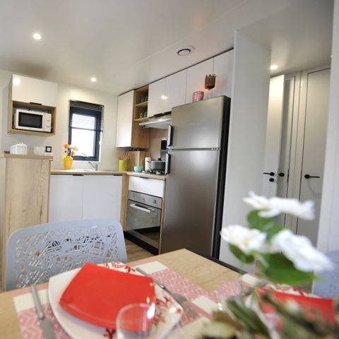 Cliquez pour découvrir toutes les photos de l'HÉBERGEMENT ! mobilhome - De L'Hermitage photo 3