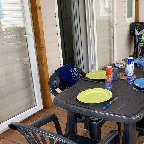 Cliquez pour découvrir toutes les photos de l'HÉBERGEMENT ! mobilhome - Villa Landreau photo 3
