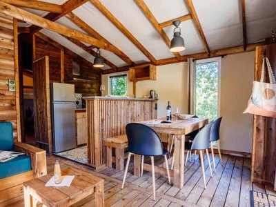 Cliquez pour découvrir toutes les photos de l'HÉBERGEMENT ! lodge - Domaine Ecôtelia photo 3