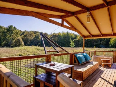 Cliquez pour découvrir toutes les photos de l'HÉBERGEMENT ! lodge - Domaine Ecôtelia photo 7