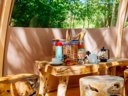 Cliquez pour découvrir toutes les photos de l'HÉBERGEMENT ! hébergement insolite - camping Domaine Ecôtelia photo 5