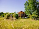 Cliquez pour découvrir toutes les photos de l'HÉBERGEMENT ! tente en toile et bois - camping Domaine Ecôtelia photo 2