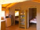 Cliquez pour découvrir toutes les photos de l'HÉBERGEMENT ! tente en toile et bois - camping Domaine Ecôtelia photo 4
