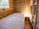 Cliquez pour découvrir toutes les photos de l'HÉBERGEMENT ! tente en toile et bois - camping Domaine Ecôtelia photo 6