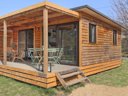 Cliquez pour découvrir toutes les photos de l'HÉBERGEMENT ! chalet - camping Le Mont Grêle photo 1