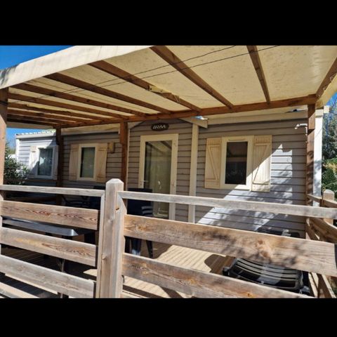 Cliquez pour découvrir toutes les photos de l'HÉBERGEMENT ! mobilhome - Le Faucon D'Or photo 4