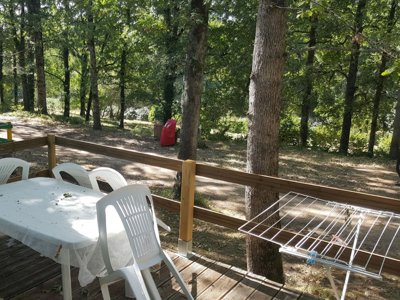Cliquez pour découvrir toutes les photos de l'HÉBERGEMENT ! bungalow toilé - Le Faucon D'Or photo 2