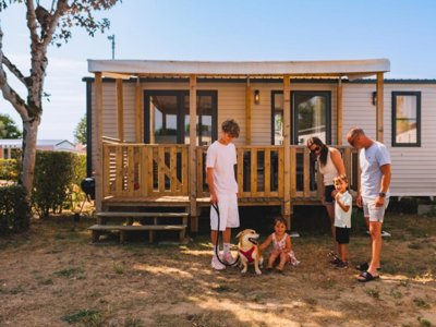 Cliquez pour découvrir toutes les photos de l'HÉBERGEMENT ! mobil-home - Le Château photo 7
