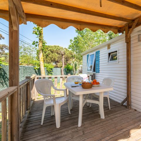 Cliquez pour découvrir toutes les photos de l'HÉBERGEMENT ! mobil-home - L'Orangeraie - Paradis photo 2