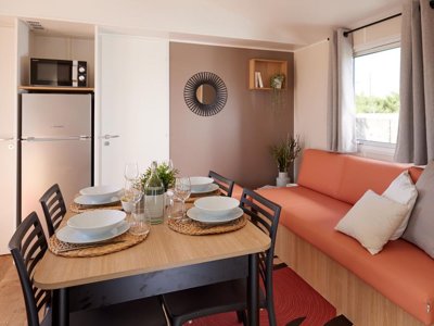 Cliquez pour découvrir toutes les photos de l'HÉBERGEMENT ! mobil-home - Flower De L'Olivigne photo 3