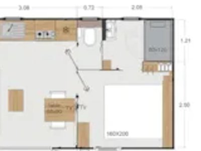 Cliquez pour découvrir toutes les photos de l'HÉBERGEMENT ! mobil-home - Flower De L'Olivigne photo 5